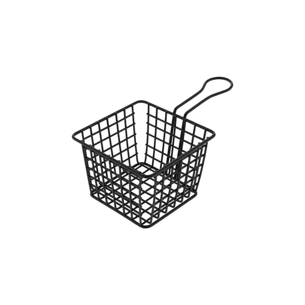 Basket for Presenting Aperitifs My Bar 10 x 10 x 7,5 cm (24 Units)