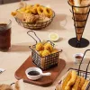 Basket for Presenting Aperitifs My Bar 10 x 10 x 7,5 cm (24 Units)