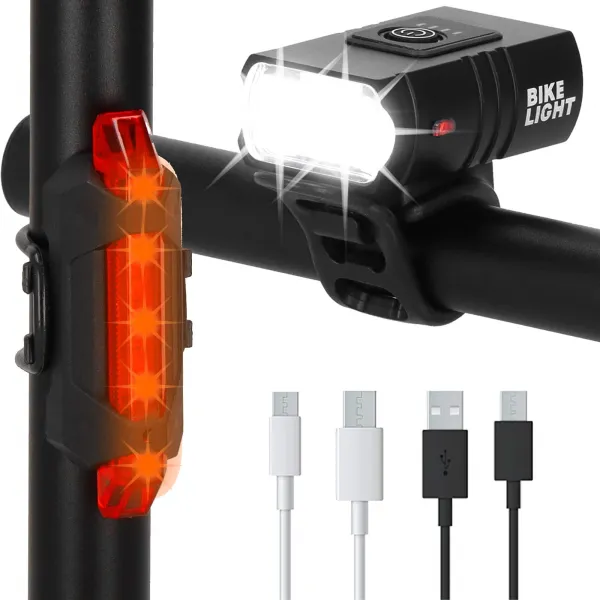 Usb dviračio žibintas Springos BA0058