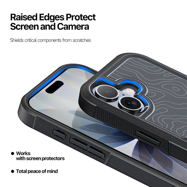 Case Dux Ducis Shld Apple iPhone 17 black (Umbra Pattern)