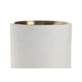Bottle Cooler Home ESPRIT White Golden Stainless steel Aluminium 12 x 12 x 18 cm
