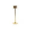 Samppanjacooler Home ESPRIT Kullattu Ruostumaton teräs Alumiini Glam 26 x 26 x 80 cm