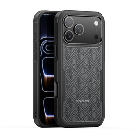 Case Dux Ducis Shld Apple iPhone 17 Pro black (Triangle Pattern)