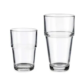 Glāžu komplekts Vivalto Caurspīdīgs Stikls 260 ml 370 ml (4 gb.)