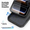 Case Dux Ducis Shld Apple iPhone 17 Pro Max black (Triangle Pattern)