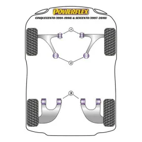 Silentblock Powerflex PFR16-120