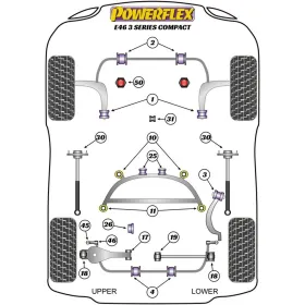 Silentblock Powerflex PFR5-4626 Tagumine