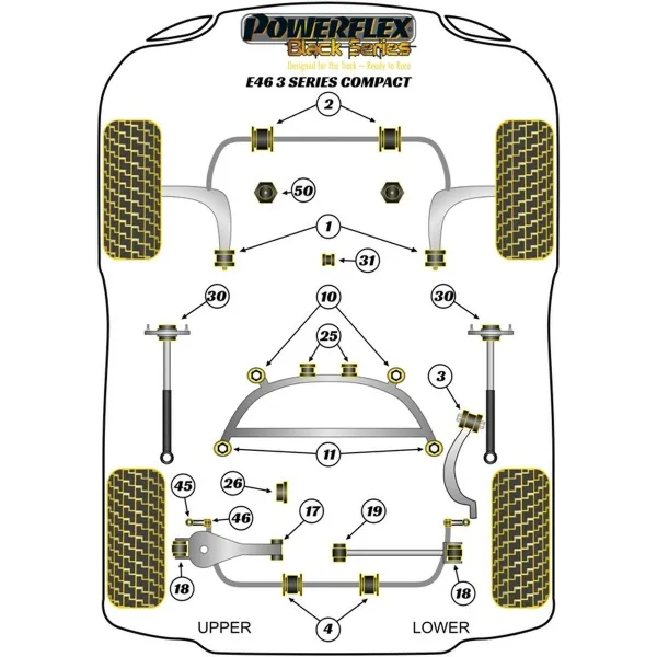 Silentblock Powerflex PFR5-4626 Taka