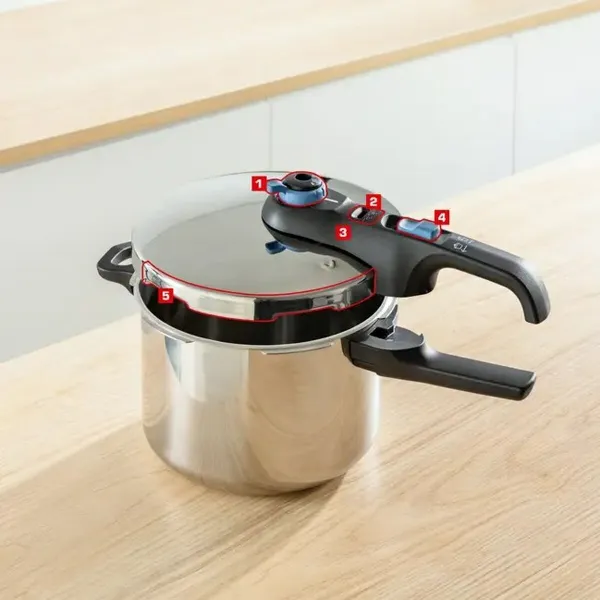 Greitpuodis Tefal TRENDY+      4L Metalinis