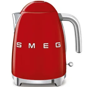 Vedenkeitin Smeg KLF03RDEU Punainen Ruostumaton teräs Muovinen 2400 W 1,7 L