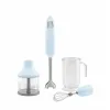 Multifunction Hand Blender with Accessories Smeg HBF03PBEU Blue 700 W