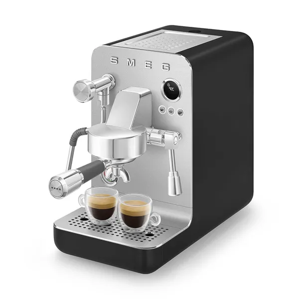 Express Manual Coffee Machine Smeg EMC02BLMEU Black 1350 W 15 bar 1 L