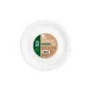 Set of reusable plates Maxi Products White Sugar Cane Ø 26 cm 50 Pieces (10 Units)