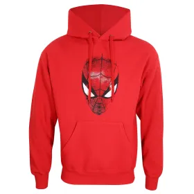 Unisex huppari Spider-Man Spider Crest Punainen
