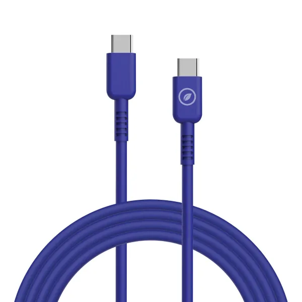 USB-C - USB-C kabelis Muvit for Change Mėlyna 1,2 m