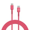 USB-C - USB-C kaapeli Muvit for Change Magenta 1,2 m