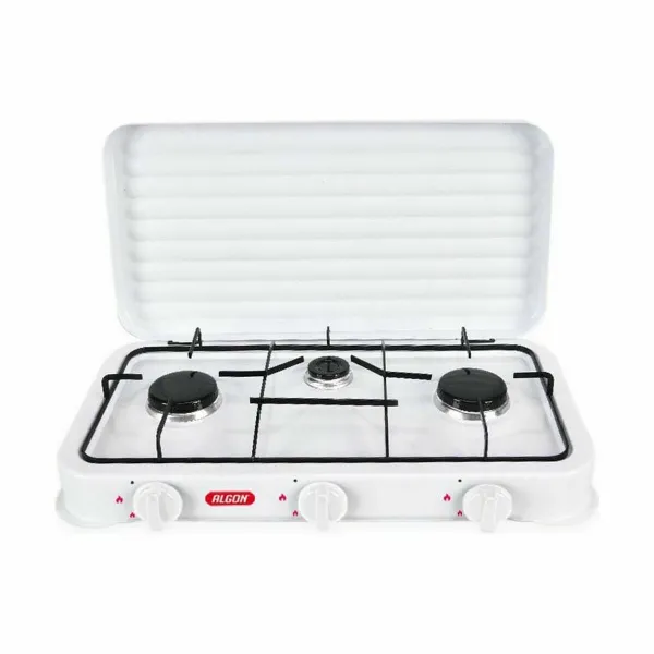 gāzesplīts Algon Ar vāku Balts 5400 W 55 x 7 x 32 cm (2 gb.)