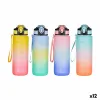Бутылка с водой Bewinner Разноцветный 800 ml 7,5 x 23,5 cm (12 штук)