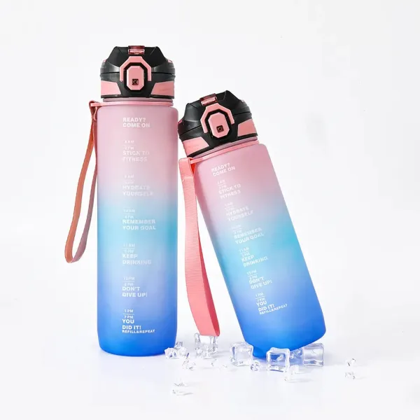 Бутылка с водой Bewinner Разноцветный 800 ml 7,5 x 23,5 cm (12 штук)