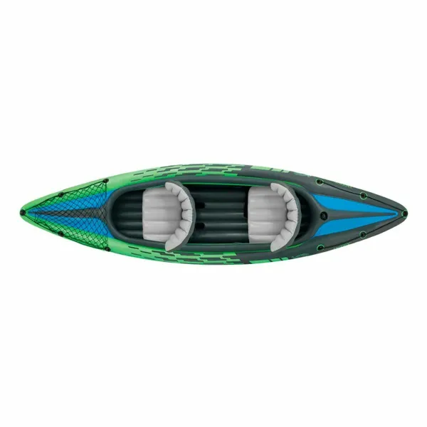 Puhallettava kanootti Intex Water Lounge 351 x 76 x 38 cm Vihreä 2 henkilöt