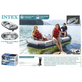 Надувная лодка Intex