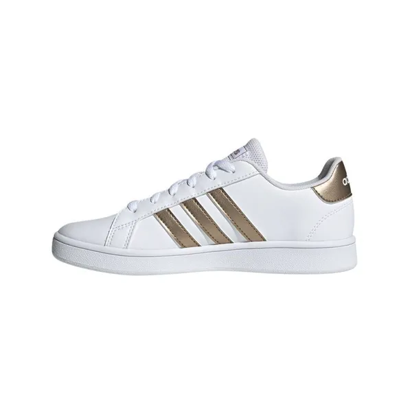 Sports Shoes for Kids Adidas Grand Court White