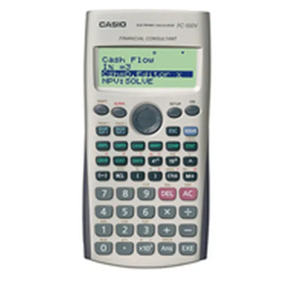 Teaduskalkulaator Casio Must 16 x 8 cm
