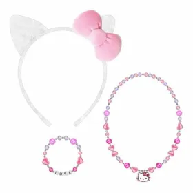 Necklace Hello Kitty Fuchsia 3 Pieces