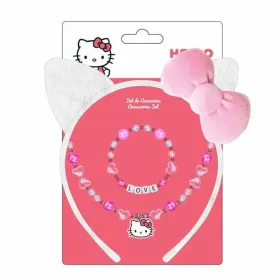 Necklace Hello Kitty Fuchsia 3 Pieces