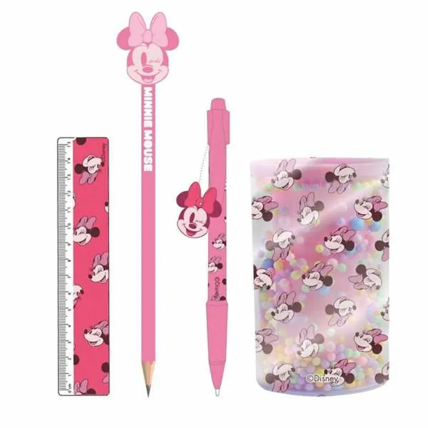 Toimistotarvikesetti Minnie Mouse Monivärinen