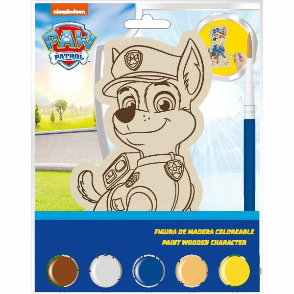 Задание для ручных действий The Paw Patrol Деревянный 14 x 18 x 5 cm