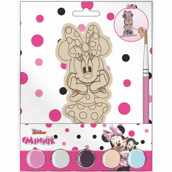 Задание для ручных действий Minnie Mouse Деревянный 14 x 18 x 5 cm