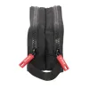 Двойной пенал F.C. Barcelona Black Чёрный 21 x 8 x 6 cm