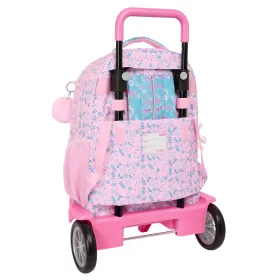 Mokyklinė kuprinė su ratukais Safta Swing Spalvotas 33 x 45 x 22 cm