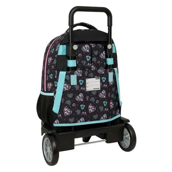 School Bag Monster High Black 33 x 45 x 22 cm