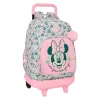 Reppu pyörillä Minnie Mouse Minty Pinkki 33 x 45 x 22 cm
