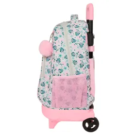 Mokyklinė kuprinė su ratukais Minnie Mouse Minty Rožinė 33 x 45 x 22 cm