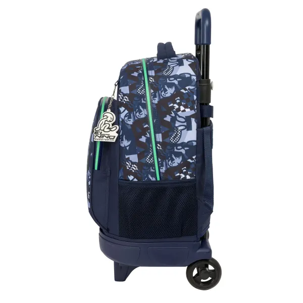 Школьный рюкзак с колесиками El Niño Navy Тёмно Синий 33 x 45 x 22 cm