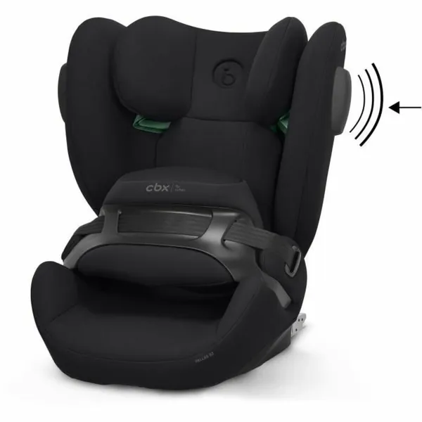 Auton Istuin Cybex Musta I (9 - 18 kg) II (15-25 kg) III (22 - 36 kg) Lasten ECE R129