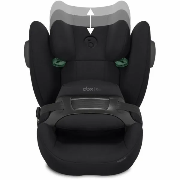 Auton Istuin Cybex Musta I (9 - 18 kg) II (15-25 kg) III (22 - 36 kg) Lasten ECE R129