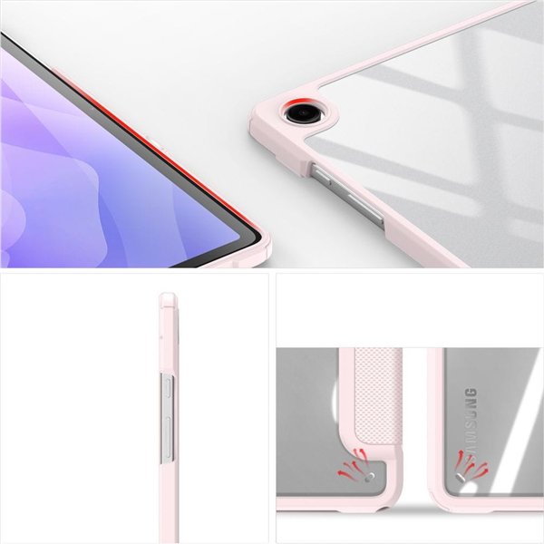 Case Dux Ducis Toby Samsung X210/X215/X216 Tab A9 Plus 11.0/X230/X235/X236 Tab A11 Plus 11.0 pink