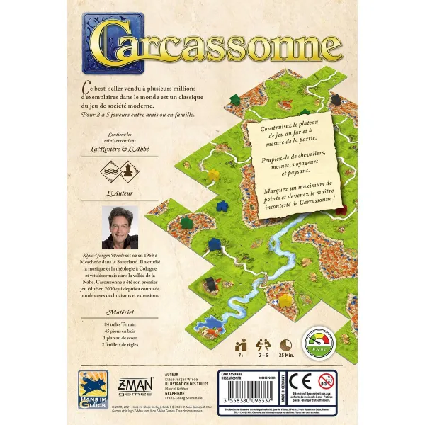 Stalo žaidimas Asmodee Carcassonne