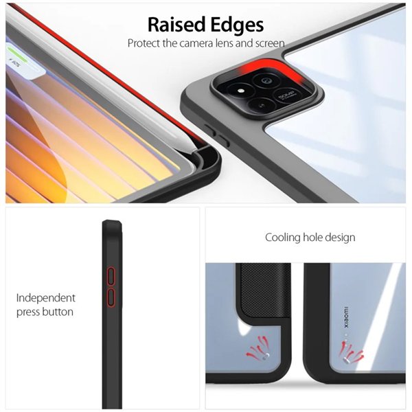 Case Dux Ducis Toby Xiaomi Pad 8/7/7 Pro black