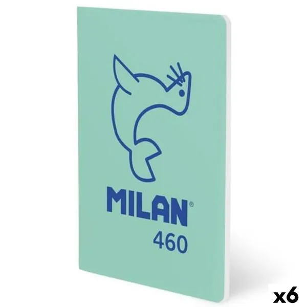 Märkmik Milan Roheline A5 24 Lehed (6 Ühikut)