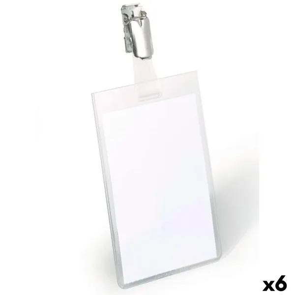 Elektriline Sildimasin Durable Läbipaistev Plastmass 9 x 6 cm 25 Tükid, osad (6 Ühikut)