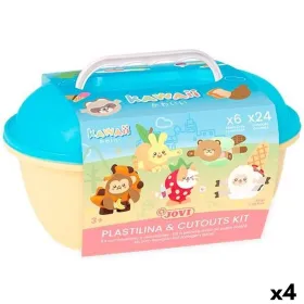 Žaidimas iš plastilino Jovi KAWAII AIR DRY Spalvotas (4 vnt.)