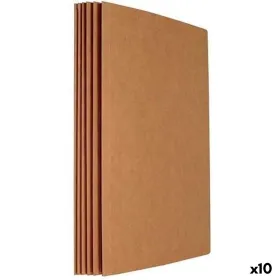 Set of Subfolders Mariola Brown Sheet 50 Pieces (10 Units)