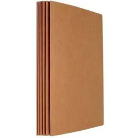 Set of Subfolders Mariola Brown Sheet 50 Pieces (10 Units)