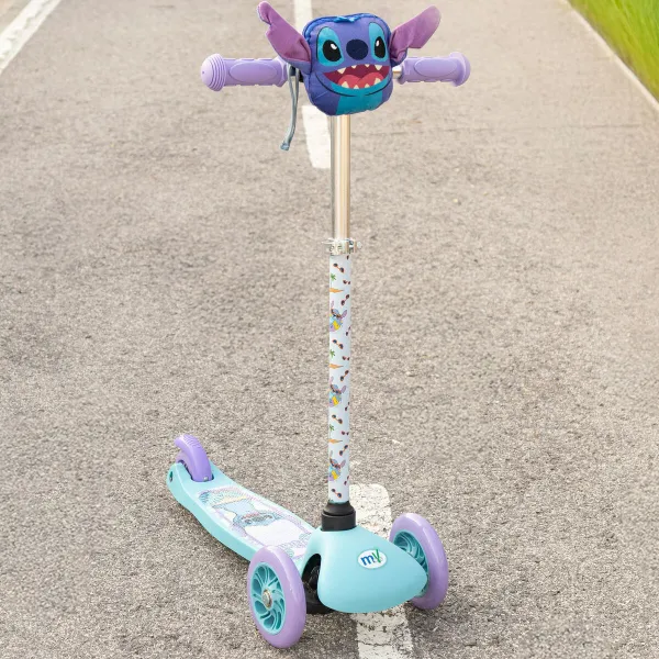 Скейт Stitch MINI GO! Синий Лиловый Металл Пластик
