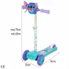 Скейт Stitch MINI GO! Синий Лиловый Металл Пластик